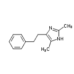 CAS#: 780721-77-9, 2,4-Dimethyl-5-(2-phenylethyl)-1H-imidazole