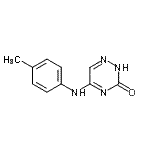 CAS#: 780755-43-3, 5-[(4-Methylphenyl)amino]-1,2,4-triazin-3(2H)-one