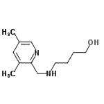 CAS 登录号：780802-49-5， 4-{[(3,5-二甲基-2-吡啶基)甲基]氨基}-1-丁醇