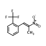 CAS 登录号：781-89-5， 1-[(E)-2-硝基丙-1-烯基]-2-(三氟甲基)苯