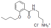 CAS#: 78109-72-5, 3-[(2-Butoxybenzoyl)Amino]Propylazanium Chloride