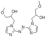 CAS#: 78130-17-3, 1-[2-[1-(2-Hydroxy-3-Methoxypropyl)Imidazol-2-Yl]Diazenylimidazol-1-Yl]-3-Methoxypropan-2-Ol