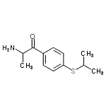 CAS 登录号：781563-04-0， 2-氨基-1-[4-(异丙基硫基)苯基]-1-丙酮