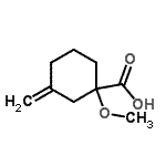 CAS#: 781577-51-3, 1-Methoxy-3-methylenecyclohexanecarboxylic acid