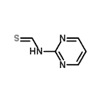 CAS#: 78158-92-6, N-2-Pyrimidinylthioformamide