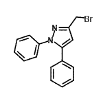 CAS 登录号：781663-74-9， 3-(溴甲基)-1,5-二苯基-1H-吡唑