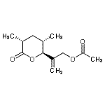 CAS#: 781668-07-3, 2-[(2S,3S,5R)-3,5-Dimethyl-6-oxotetrahydro-2H-pyran-2-yl]-2-propen-1-yl acetate