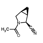 CAS#: 78185-68-9, (1R,2S,5S)-3-Acetyl-3-azabicyclo[3.1.0]hexane-2-carbonitrile