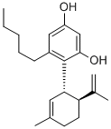 CAS#: 78216-32-7, 4-[(1S,6R)-3-Methyl-6-Prop-1-En-2-Yl-1-Cyclohex-2-Enyl]-5-Pentylbenzene-1,3-Diol