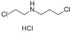 CAS 登录号：78218-47-0， 3-氯-N-(2-氯乙基)丙-1-胺盐酸盐