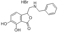 CAS#: 78219-09-7, 3-[(Benzylamino)Methyl]-6,7-Dihydroxy-3H-2-Benzofuran-1-One Hydrobromide