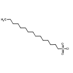 CAS#: 78235-11-7, 1-Pentadecanesulfonyl chloride