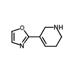CAS#: 782416-80-2, 5-(1,3-Oxazol-2-yl)-1,2,3,6-tetrahydropyridine