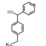 CAS#: 782504-43-2, (4-Ethylphenyl)(4-pyridinyl)methanol