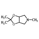 CAS#: 783261-66-5, 2,2,5-trimethyl-3a,4,6,6a-tetrahydro-[1,3]dioxolo[4,5-c]pyrrole