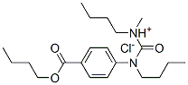 CAS#: 78329-87-0, 4-[Butyl[2-(butylamino)acetyl]amino]-Benzoic acid butyl ester, hydrochloride