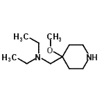 CAS#: 783303-75-3, N-Ethyl-N-[(4-methoxy-4-piperidinyl)methyl]ethanamine