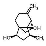 CAS#: 783322-10-1, (1R,2R,4S,5R,6S)-4-Methyl-7-methylenetricyclo[4.3.2.0<sup>1,5</sup>]undecane-2,5-diol