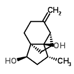 CAS#: 783322-11-2, (1R,2R,4R,5R,6S)-4-Methyl-7-methylenetricyclo[4.3.2.0<sup>1,5</sup>]undecane-2,5-diol