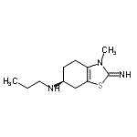 CAS#: 784122-83-4, (6S)-2-Imino-3-methyl-N-propyl-2,3,4,5,6,7-hexahydro-1,3-benzothiazol-6-amine
