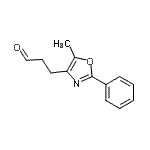 CAS#: 784149-79-7, 3-(5-Methyl-2-phenyl-1,3-oxazol-4-yl)propanal