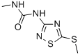 CAS 登录号：78430-01-0， 1-甲基-3-(5-甲硫基-1,2,4-噻二唑-3-基)脲