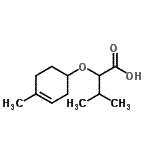 CAS#: 784995-91-1, 3-Methyl-2-[(4-methyl-3-cyclohexen-1-yl)oxy]butanoic acid