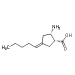 CAS#: 785045-27-4, (1R,2S,4Z)-2-Amino-4-pentylidenecyclopentanecarboxylic acid