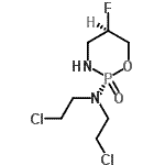 CAS#: 78542-60-6, (2S,5R)-N,N-Bis(2-chloroethyl)-5-fluoro-1,3,2-oxazaphosphinan-2-amine 2-oxide