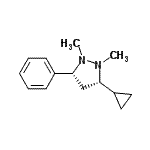 CAS 登录号：785720-73-2， (3S,5R)-3-环丙基-1,2-二甲基-5-苯基吡唑烷
