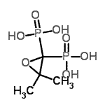 CAS#: 785724-66-5, (3,3-Dimethyl-2,2-oxiranediyl)bis(phosphonic acid)