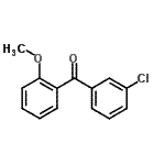 CAS#: 78589-11-4, (3-Chlorophenyl)(2-methoxyphenyl)methanone