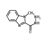 CAS#: 78620-29-8, 1-Methyl-1H-benzimidazole-2-carbohydrazide