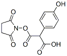 CAS#: 78641-42-6, 3-(2,5-Dioxopyrrolidin-1-Yl)Oxy-2-(4-Hydroxyphenyl)-3-Oxopropanoic Acid