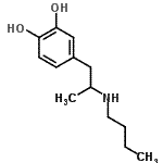 CAS 登录号：786590-72-5， 4-[2-(丁基氨基)丙基]-1,2-苯二酚