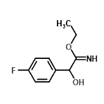 CAS 登录号：786595-17-3， 乙基2-(4-氟苯基)-2-羟基乙亚氨酸酯