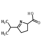 CAS 登录号：786602-80-0， 5-异丙基-3,4-二氢-2H-吡咯-2-羧酸