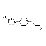 CAS#: 786612-39-3, 2-[4-(4-Methyl-1H-imidazol-1-yl)phenoxy]ethanol