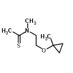 CAS#: 786686-63-3, N-Methyl-N-{2-[(1-methylcyclopropyl)oxy]ethyl}ethanethioamide