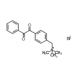 CAS 登录号：78697-23-1， N,N,N-三甲基{4-[氧代(苯基)乙酰基]苯基}甲铵溴化物