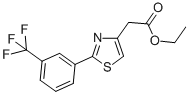 CAS#: 78743-00-7, Ethyl 2-(2-[3-(Trifluoromethyl)Phenyl]-1,3-Thiazol-4-Yl)Acetate