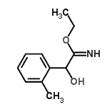 CAS 登录号：787502-11-8， 乙基2-羟基-2-(2-甲基苯基)乙亚氨酸酯