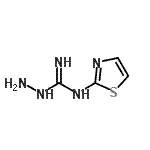 CAS#: 787525-01-3, N-(1,3-Thiazol-2-yl)hydrazinecarboximidamide