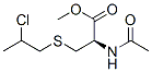 CAS 登录号:78774-18-2, (2R)-2-乙酰氨基-3-(2-氯丙基硫基)丙酸甲酯