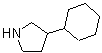 CAS#: 78813-85-1, 3-Cyclohexylpyrrolidine