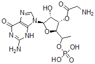 CAS#: 78900-84-2, [(2S,3S,4R,5R)-5-(2-Amino-6-Oxo-3H-Purin-9-Yl)-4-Hydroxy-2-(1-Phosphonooxyethyl)Oxolan-3-Yl] 2-Aminoacetate