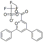 CAS#: 78904-85-5, Ethyl 4,6-diphenylpyrylium-2-carboxylate trifluoromethanesulphonate