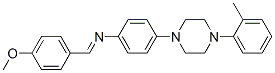 CAS#: 78932-96-4, 1-(4-Methoxyphenyl)-N-[4-[4-(2-Methylphenyl)Piperazin-1-Yl]Phenyl]Methanimine