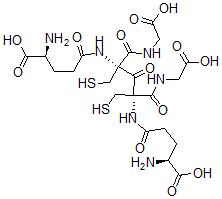 CAS 登录号：78971-64-9， (2S)-2-氨基-5-[[(2S,4S)-4-[[(4S)-4-氨基-5-羟基-5-氧代戊酰]氨基]-1,5-二(羧甲基氨基)-1,3,5-三氧代-2,4-二(巯基甲基)戊烷-2-基]氨基]-5-氧代戊酸