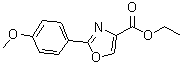 CAS 登录号：78979-61-0， 2-(4-甲氧基苯基)-1,3-恶唑-4-羧酸乙酯